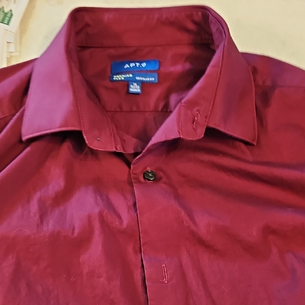 Men's Burgundy Shirt